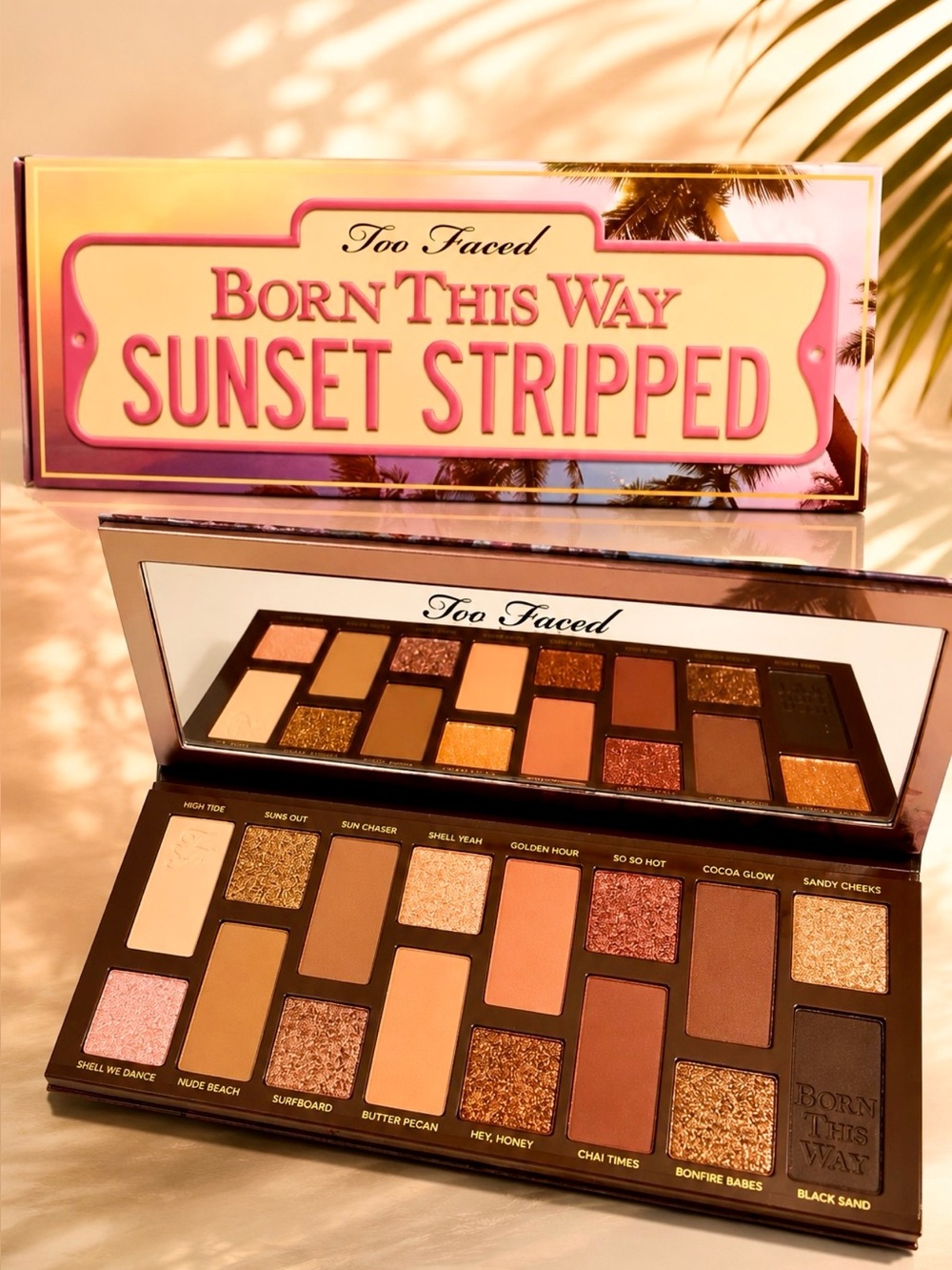 🌅 Too Faced Born This Way Sunset Stripped Eyeshadow Palette | 16 Shades | NIB